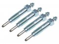 Engine Heater Plug Set Of 4 For Land Rover Series 2 A 3 Diesel 2 25l Models Part Da1057plug X4 
