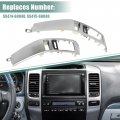 X Autohaux Center Dash A C Air Vent Outlet Panel Frame For Toyota Land Cruiser Prado 2003-2009 55474-60040 Car Dashboard