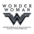 Graphics More Wonder Woman Movie Blue Pattern Novelty Metal Vanity Tag License Plate