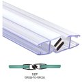 Universal 45 Degree Shower Door Magnetic Profile Seal For Glass-to-glass Applications 73 Long With White Magnet 32 3 16 1 4 Or