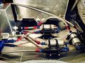 Autobahn88 Aluminum Fitting For Ptfe Teflon Fuel Line Swivel Hose End 45degree -10an Blue Red