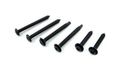 1986 Mustang Svo Rear Wing Spoiler Screws 6 Piece Phillips Head Hardware Kit Black 5 In And 1 Sizes 