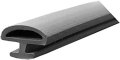 Grey Bulb Type Gasket Weatherstrip 3 8 Width 7 32 Backing 20 Ft 