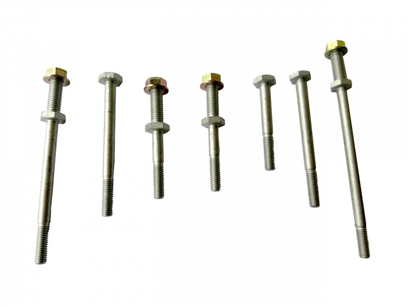 Water Pump Bolt Kit For 1979 1993d Mustang 5 0 L 2 Dacromet Coated Grade 8 Hardware For 0 And Motor