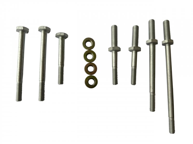 Water Pump Bolt Kit For 1979 1993d Mustang 5 0 L 2 Dacromet Coated Grade 8 Hardware For 0 And Motor