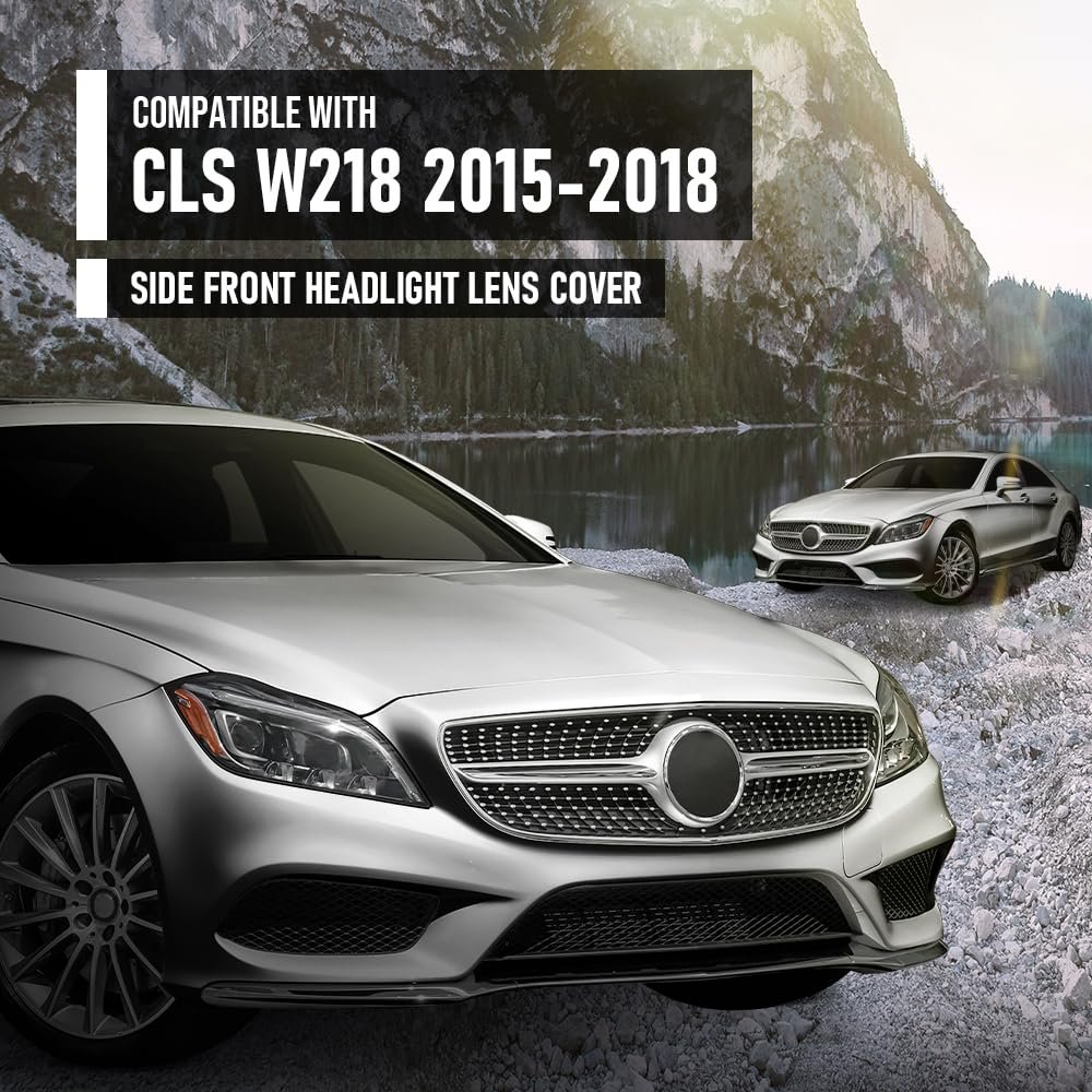 Headlight Lens Cover For Benz Cls-class W218 2015-2018 Left Right Front Headlamp Clear