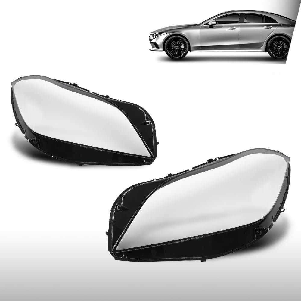 Headlight Lens Cover For Benz Cls-class W218 2015-2018 Left Right Front Headlamp Clear