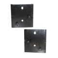 Front Bumper Brackets Pair For Mercury Mariner 2005 2006 2007 2008 Driver And Passenger Side Replaces Yl8z17b762aa Yl8z17b762ba 