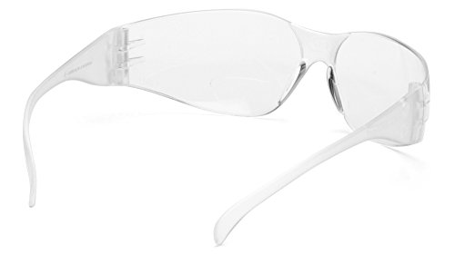 Pyramex Safety Intruder Reader Bifocals Clear Frame With Lens 3 Pair 2 5