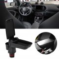 Fydun Central Armrest Box With Water Cup Holder Storage Cup Replacement For Mercedes Smart Fortwo Forfour 453 2015-2019