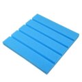 Cococina 25x25x20cm Acoustic Foam Soundproof Sound Treatment Insulation Panels Recording Studio Noise Gray 