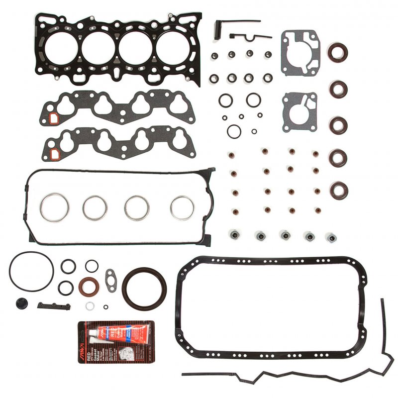 Evergreen Engine Rering Kit Fsbrr4028 For 92-95 Honda Civic Del Sol D16z6 Full Gasket Set Standard Size Main Rod Bearings