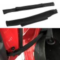 Vofono 2 Pcs Updated Heavy Duty Strong Adjustable Door Limiting Check Strap With Zipper Fit For2000-2018 Jeep Wrangler Tj Jk Jl 