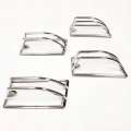Ledin Chrome Trims Roof Top Cab Marker Light Cover For 2003-2009 Hummer H2 Suv Sut 