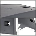 Gm1068201 Factory Style Front License Plate Mounting Bracket Compatible With Chevy Corvette 14-19 Matte Black