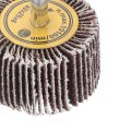 1-1 2 Inch Flap Wheels Shank Mounted Sanding Disc Abrasive Wheel 80 Grits 10 Pcs