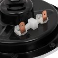 Electric Compact Car Horn Grill-mount Disc For 12v Motorcycle Scooters Atv Suv Yacht Boat White 
