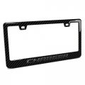 Ipick Image Made For Dodge Charger 3d In Dark Gray On Real Carbon Fiber Abs Plastic License Plate Frame