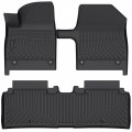 Cartist Cargo Liner Compatible With Kia Ev6 2022 2023 All Weather Trunk Mat High Side Waterproof Black Tpea 