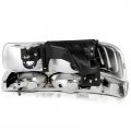 Aintier Automotive Headlight Assemblies Fit For Chevrolet Silverado 1500 1999 For 2000 2001 2002