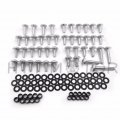 Smt-silver Round Fairing Bolts Compatible With 1999-2000 Cbr 600 F4 2001-2007 Cbr600 F4i B075d637ds