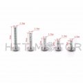 Smt-silver Round Fairing Bolts Compatible With 1999-2000 Cbr 600 F4 2001-2007 Cbr600 F4i B075d637ds