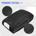 Microfiber Leather Center Console Lid Armrest Cover Black For Jeep Wrangler Jk 2011-2017
