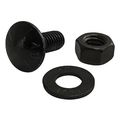 80 20 Inc 3325 15 Series Bolt Assembly 5 16-18 X 75 Slide-in Economy T-slot Stud Washer And Hex Nut Black Zinc Pack 