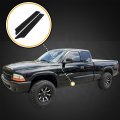 Red Hound Auto Custom Fit Door Entry Guards Scratch Shield 1997-2004 For Dodge Dakota Regular Cab Or Club 2pc Paint Protection