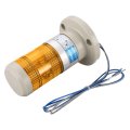 Baomain Warning Continuous Light 220 Vac Yellow Led Industrial Signal Tower Lamp Ltp-502t