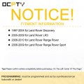 Ocpty 2x Uncut Keyless Entry Remote Control Key Fob Transmitter Replacement For Land Rover Discovery Lr3 Range Range Sport