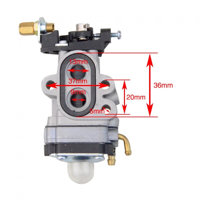 37mm Carburetor Replacement For Gas Backpack Blower Trimmer Ppbp30 Sm30sb Bcz3060ts Ez25005 Bcz2400s Bcz2500 Gz25n23 Gz25n14