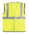 Sas Safety 690-2209 Ansi Class-2 Surveyors Vest Yellow Large 