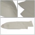 Auto Dynasty Pair Oe Style Front Door Panel Armrest Leather Cover Part Compatible With Honda Crv 07-12 Grey