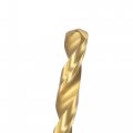 Uxcell High Speed Steel Straight Shank Twist Drill Bit Fully Ground Titanium Coated 2 9mm Diameter 60mm Total Length 27mm 12
