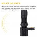 Ocpty 2pcs Engine Crankshaft Position Sensor Fits For 2007-2010 Acura Csx 2002-2006 Rsx 2002-2011 Honda Civic 2002-2009 Cr-v