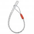 Cable Pulling Grip Sock For 10-12mm Galvanized Stainless Steel Anti-slip Traction Sleeve Flexible Mesh Rope 31cm Length Red 