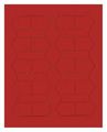 Magnetic Arrows 3 4 In W Red Pk20 