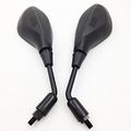 Black Rearview Mirrors For Aprilia Sr Motard Rxv Sxv Pegaso Shiver Mana Tuono