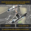 Dasbecan Front Driver Side Power Window Regulator With Motor Assembly Comptible Land Rover Discovery L462 2017-2020 Replace