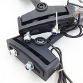 Integrated Turn Signal Mirrors With Carbon Body And Clear Lens For Honda Cbr Hurricane F2 F3 Motorcycle Led Side Pair