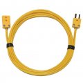 Type K Extension Cable With Mini Connector 10 Ft 20 Gauge Thermocouple Wire Pvc Insulation Male To Female 