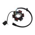6 Coil Pole Flywheel Stator Replacement For Dirt Bike 50cc 70cc 110cc 125cc 