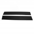 2pcs B Pillar Trim Cover Driver Passenger Side Front Windshield Outer Door Molding Compatible With 2008-2016town Country