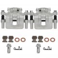 Ocpty Brake Caliper Set Of 2 Rear Fit For 11-14 Chrysler 200 07-10 C-hrysler Sebring 08-14dodge Avenger 07-12 D-odge Caliber