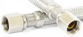 Lasco 10-0950 5-foot Ice Maker Water Supply Line Braided Stainless Steel X 1 4-inch Female Compression 1-pack 
