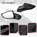 Sautvs Adjustable Rear View Side Mirrors For Ski-doo Clear Rev Neo Xs Xm Xp Xr Xu Accessories 2pcs Replace 860200694