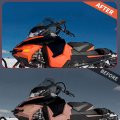 Sautvs Adjustable Rear View Side Mirrors For Ski-doo Clear Rev Neo Xs Xm Xp Xr Xu Accessories 2pcs Replace 860200694