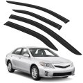 Side Window Deflector Rain Guard Set For 2007 2011 Toyota Camry 4 Piece Smoked Tint Wind Visors With 3m Adhesive Tape