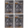 Niche Brake Pad Set For Suzuki Gsxr600 Gsxr750 Gsx1300r Kawasaki Z1000 59100-29840 Front Semi-metallic 4 Pack